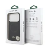 Lacoste iPhone 17 Pro Max Back cover coque - MagSafe - Metal Logo - Navy - Image 8