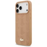 Lacoste iPhone 17 Pro Max Case Cover MagSafe Monogram Gold Metal Logo - Rose - Image 4