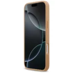 Lacoste iPhone 17 Pro Max Case Cover MagSafe Monogram Gold Metal Logo - Rose - Image 6