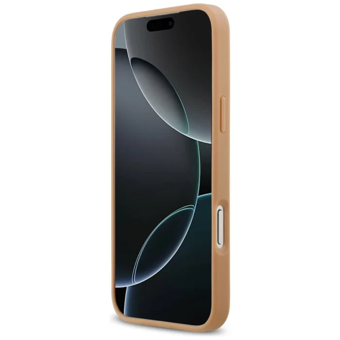 Lacoste iPhone 17 Pro Max Case Cover MagSafe Monogram Gold Metal Logo - Rose - Image 6