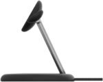 Belkin BoostCharge Pro 3-in-1 Wireless Charging Stand 15W with MagSafe & Qi2 Technology – Black - Image 2