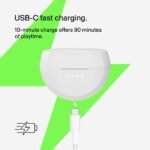 Belkin SOUND FORM RHYTHM Wireless Earbuds - White - Image 10