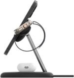 Belkin BoostCharge Pro 3-in-1 Wireless Charging Stand 15W with MagSafe & Qi2 Technology – Black - Image 5