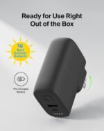 Belkin BOOSTCHARGE 25W Wall Charger + 5000mAh Power Bank – Black - Image 6