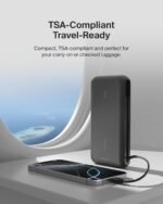 Belkin BoostCharge 20K External Battery, Fast Charge and Built-in Cable (PD 30W), Power Bank, USB-C Black - Image 4