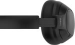 Belkin SoundForm Isolate Noise-Cancelling Wireless Headphones, over ear headphones with mic, Bluetooth headphones with 60H playtime, deep bass, CloudCushion ear cups for travel, home, office - Black - Image 5