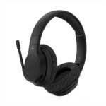 Belkin SoundForm Adapt Wireless Over-Ear Headset, Headphones for Work, Play, Gaming, & Travel with Built-In Boom Microphone  Black