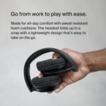 Belkin SoundForm Adapt Wireless Over-Ear Headset, Headphones for Work, Play, Gaming, & Travel with Built-In Boom Microphone  Black - Image 6