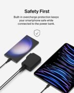 Belkin BOOSTCHARGE 25W Wall Charger + 5000mAh Power Bank – Black - Image 11