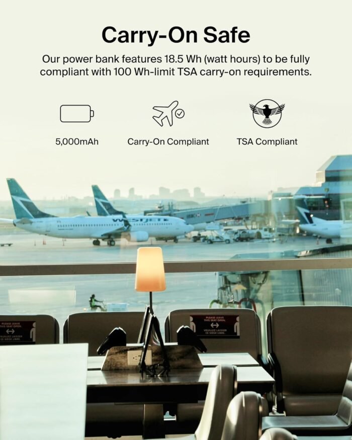 Belkin BOOSTCHARGE 25W Wall Charger + 5000mAh Power Bank – Black - Image 3