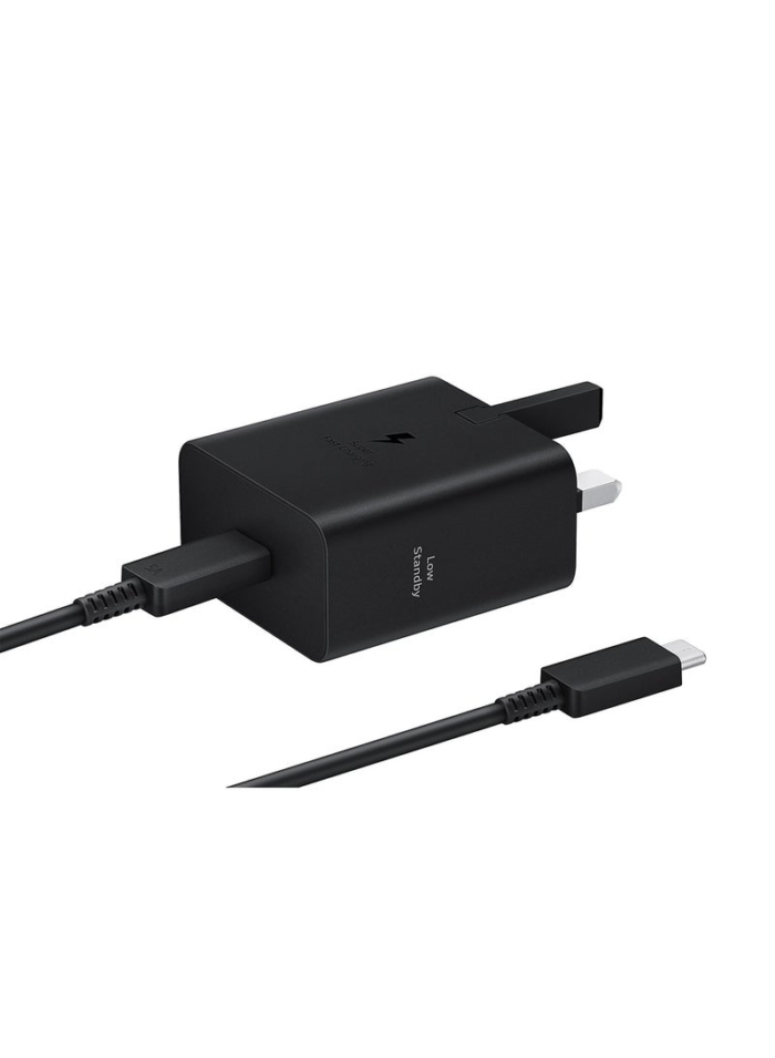 Samsung 45W USB-C Super Fast Charger Travel Adapter With Cable USB-C TO USB-C Low Standby (5A/1.8m) UK - Image 4