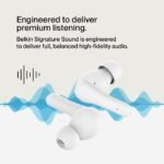 Belkin SOUND FORM RHYTHM Wireless Earbuds - White - Image 7