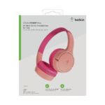 Belkin SoundForm Kids Headphones On Ear Wireless - Pink - Image 4