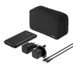 Belkin Portable Charger, 4-in-1 Power Bundle Travel - Black