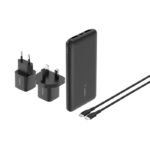 Belkin Portable Charger, 4-in-1 Power Bundle Travel - Black - Image 2