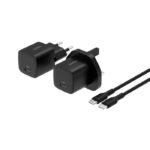 Belkin Portable Charger, 4-in-1 Power Bundle Travel - Black - Image 4
