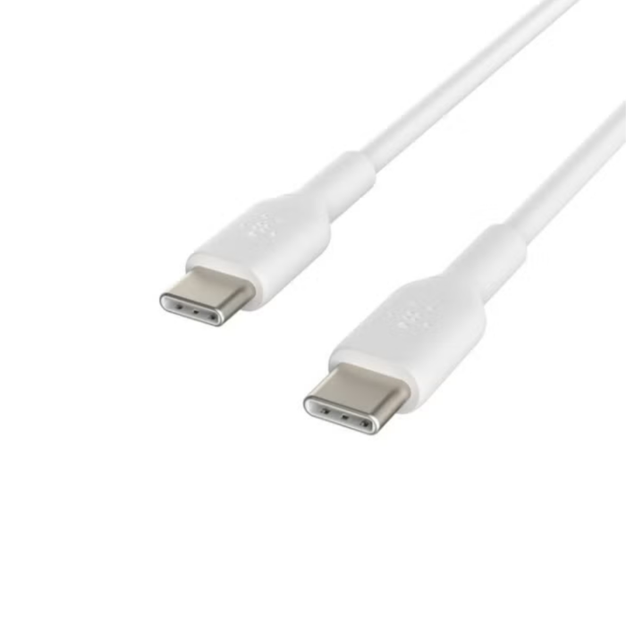 Belkin Boost Charge USB-C to USB-C 60W Cable 3M - White - Image 2