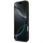 Lacoste iPhone 17 Pro Max Case Petit Pique Lacquer MagSafe - Black - Image 5