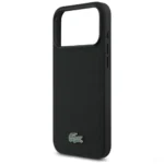 Lacoste iPhone 17 Pro Max Case Petit Pique Lacquer MagSafe - Black - Image 6
