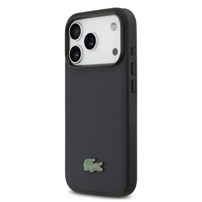 Lacoste iPhone 17 Pro Max Case Petit Pique Lacquer MagSafe - Navy - Image 4