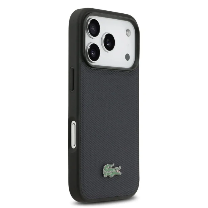 Lacoste iPhone 17 Pro Max Case Petit Pique Lacquer MagSafe - Navy - Image 2