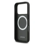 Lacoste iPhone 17 Pro Max Case Petit Pique Lacquer MagSafe - Navy - Image 7