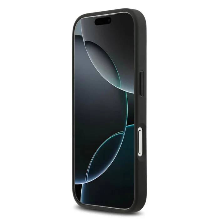 Lacoste iPhone 17 Pro Max Case Petit Pique Lacquer MagSafe - Navy - Image 5
