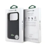Lacoste iPhone 17 Pro Max Case Petit Pique Lacquer MagSafe - Navy - Image 8