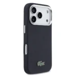 Lacoste iPhone 17 Pro Max Hülle Case Cover MagSafe Iconic Petit Pique Metal Logo - Navy - Image 2