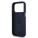 Lacoste iPhone 17 Pro Max Hülle Case Cover MagSafe Iconic Petit Pique Metal Logo - Navy - Image 7