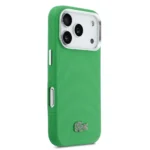 Lacoste iPhone 17 Pro Max Hülle Case Cover MagSafe Iconic Petit Pique Metal Logo - Green - Image 2