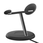 Belkin Boost Charge Pro 3-in-1 Wireless Charging Stand 15W with MagSafe - Black - Image 3