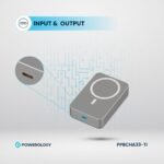 Powerology 20000 mAh 20W PD & 15W Magsafe Powerbank - Titanium - Image 7