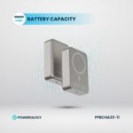 Powerology 20000 mAh 20W PD & 15W Magsafe Powerbank - Titanium - Image 4
