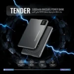 Powerology Tender 5000mAh MagSafe Slim Power Bank - Gray - Image 5