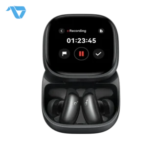 Liberty 5 Pro Max | Earbuds with AI Note-Taker Smart Case - Black (Etisal) - الصورة 2