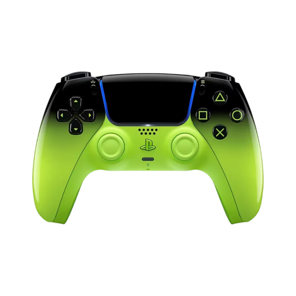 done1 DualSense PS5 Controller - Remix Green - Image 1