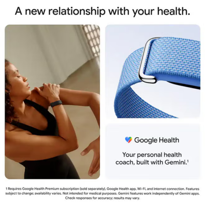 Google Fitbit Air Screenless Fitness & Health Tracker -  Obsidian - Image 10