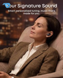 Liberty 5 Pro Max | Earbuds with AI Note-Taker Smart Case - Black (Etisal) - الصورة 10