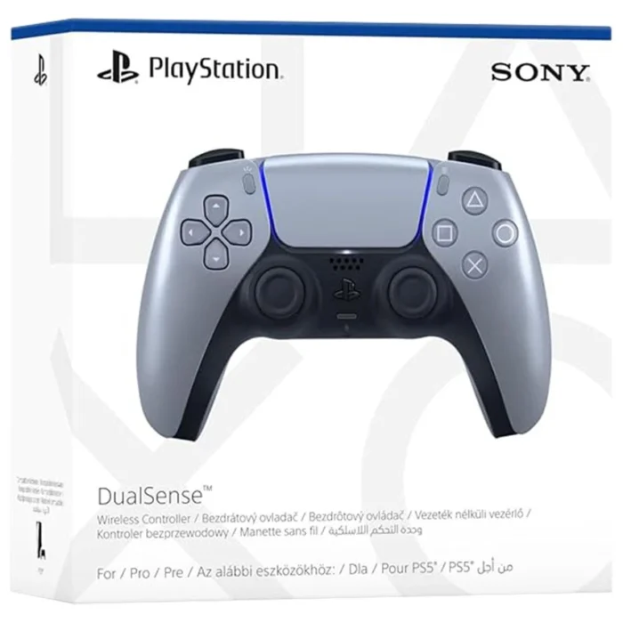 PlayStation5 DualSense Wireless Controller – Sterling Silver - Image 5