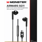 Monster airmars sg11 type C wired headphone
