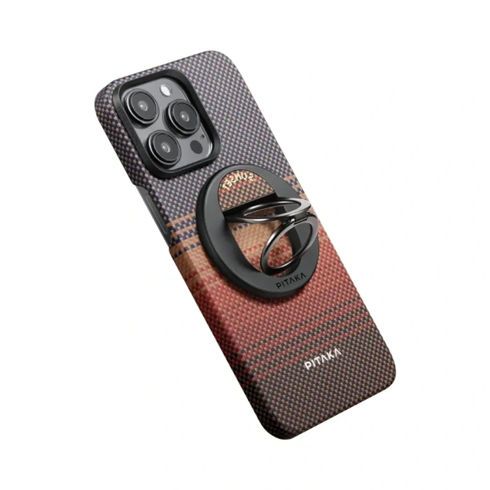 PITAKA Magsafe Phone Ring Holder MagEZ Grip 3 - Sunset - Image 10