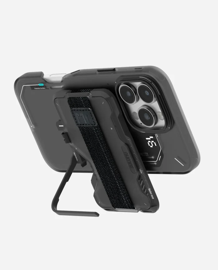 Aulumu G03 Multi-Tool Magnetic Metal Wallet | Frosted Cover | Magnetic - Translucent Gray - Image 5