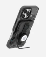 Aulumu G03 Multi-Tool Magnetic Metal Wallet | Frosted Cover | Magnetic - Translucent Gray - Image 4
