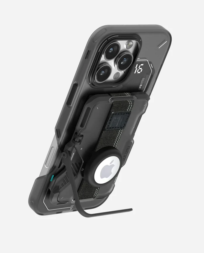Aulumu G03 Multi-Tool Magnetic Metal Wallet | Frosted Cover | Magnetic - Translucent Gray - Image 4