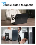 Aulumu G09 Infinite 360° MagSafe Stand | 3-Axis Rotation - Silver - Image 14