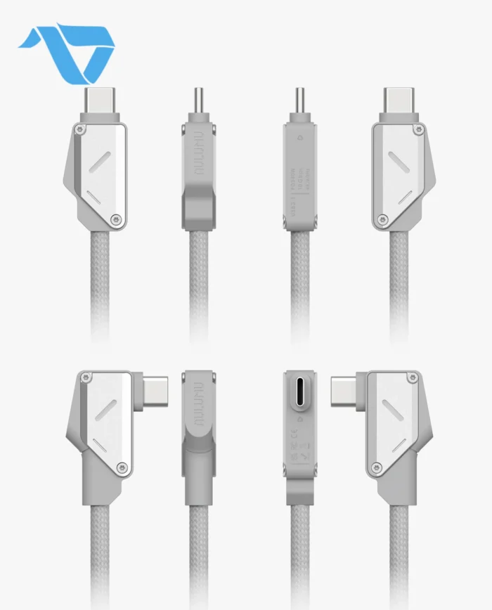 Aulumu M07 Steady Aluminum 240W Hi-Speed Charging & Data USB-C Cable - 6.6 ft (2 m) - Image 3