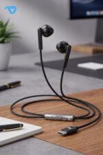 ⁦MONSTER Airmars SG11 USB-C Semi in Ear Stereo Wired Headphones - Black⁩ - الصورة ⁦3⁩