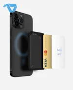 Aulumu G02 Magnetic Flip Wallet & Stand  Magnetic - Black - Image 5