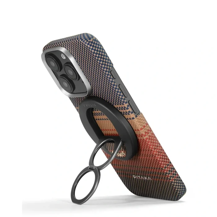 PITAKA Magsafe Phone Ring Holder MagEZ Grip 3 - Sunset - Image 8